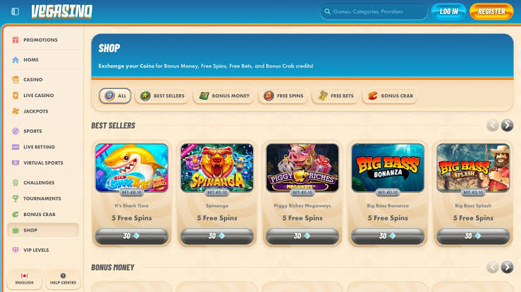 Casino en línea Vegasino